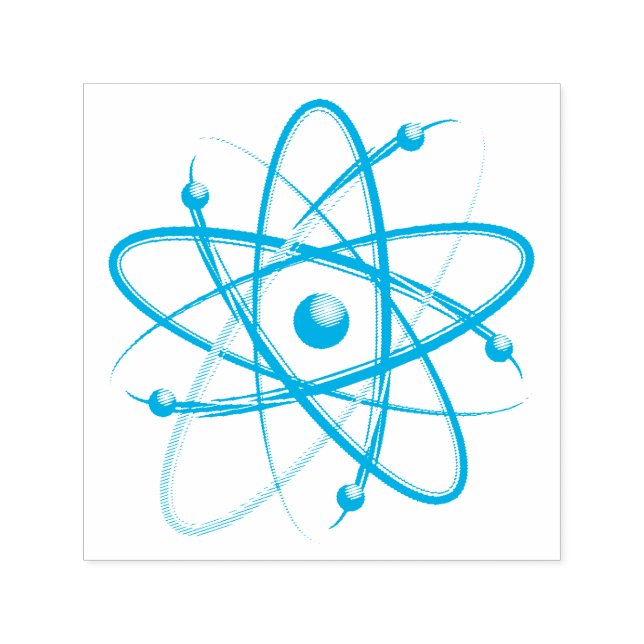 Atom Symbol | Science Rules Self-inking Stamp (Design)