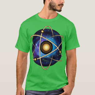 Atom Universe Quantum Physics T-Shirt