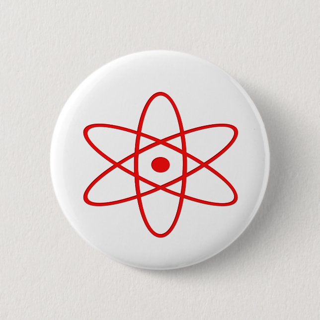 Atomic Blast 6 Cm Round Badge (Front)