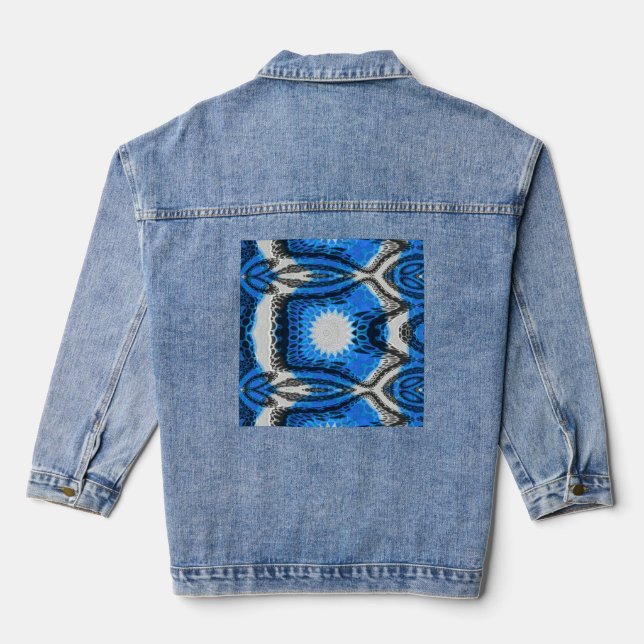 Atomic Blue Denim Jacket (Back)