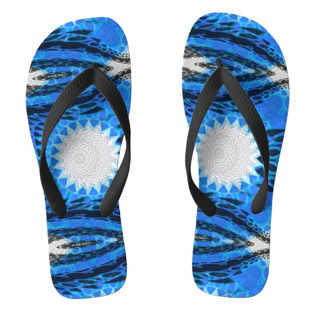 Atomic Blue Jandals (Footbed)