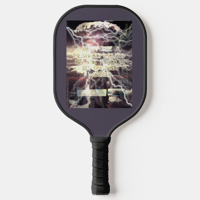 Atomic Bomb pickleball paddle (Front)
