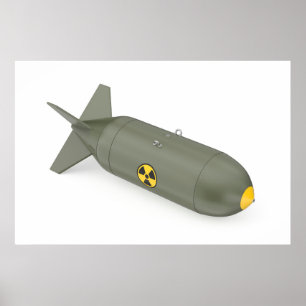 Atomic bomb poster