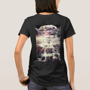 Atomic Bomb women black T-shirt back
