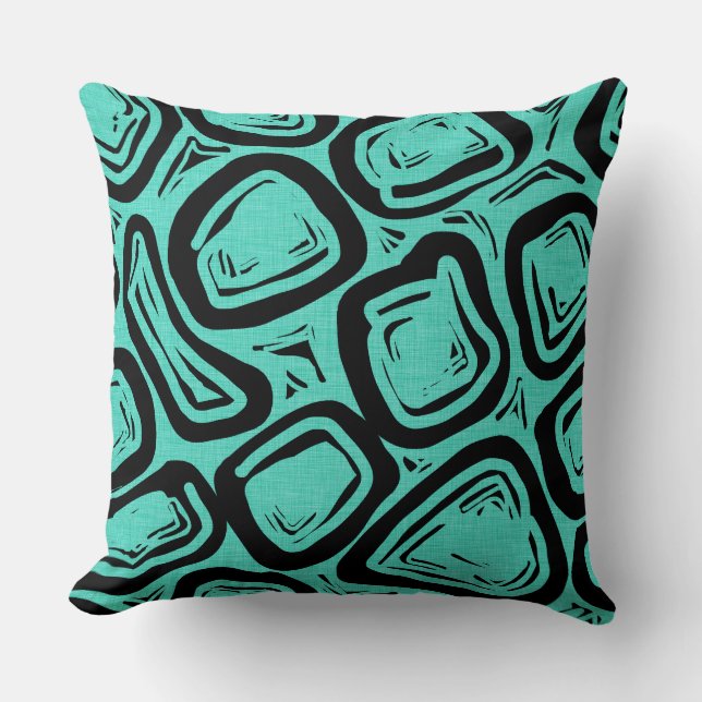 Atomic Boulders Fifties Style Snazzy Cushion (Front)