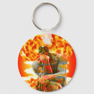 Atomic Brainstorm Key Ring