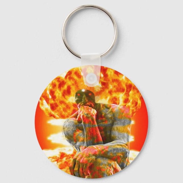 Atomic Brainstorm Key Ring (Front)