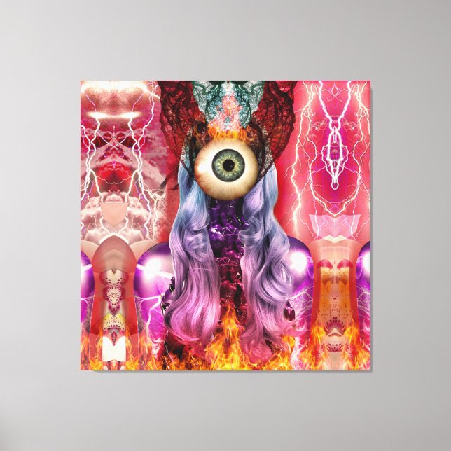 Atomic Canvas Print (Front)