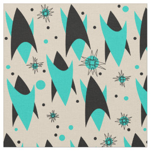Atomic Chevrons Fabric