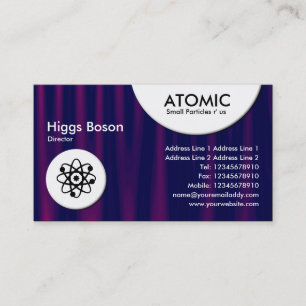 Atomic Circles - Drapery 04 Business Card