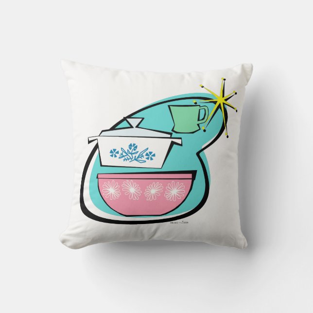 Atomic Cookware Design Cushion (Front)