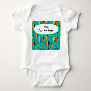 Atomic Diamonds Baby Bodysuit