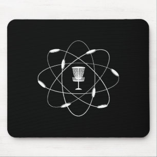 Atomic Disc Golf Golfing Golfer Player Sport Game Mouse Pad
