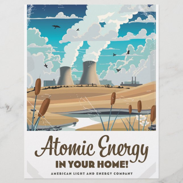 Atomic Energy Commercial  Custom Letterhead (Front)