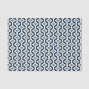 Atomic Era Inspired Geometric Pattern Tissue Paper