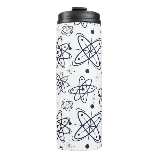 Atomic Era: Mid-Century Modern Patterns Thermal Tumbler (Front)