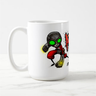 ATOMIC FIST PUNCH Mug! Coffee Mug