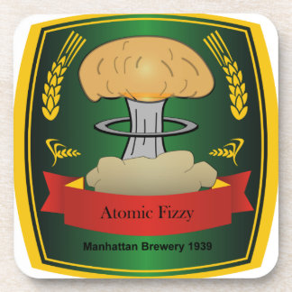 Atomic Fizzy coaster