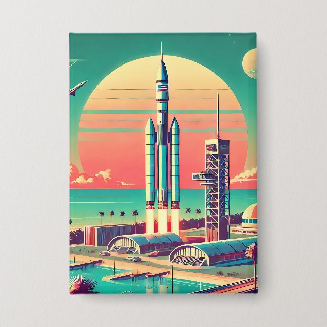 Atomic Futuristic New Florida Launch Site (Front)