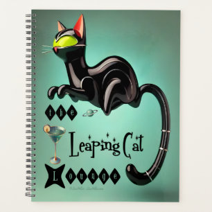 Atomic Futuristic The Leaping Cat Lounge Planner