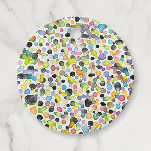 Atomic Gumdrops Favour Tags