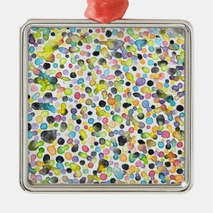 Atomic Gumdrops Framed Ornament