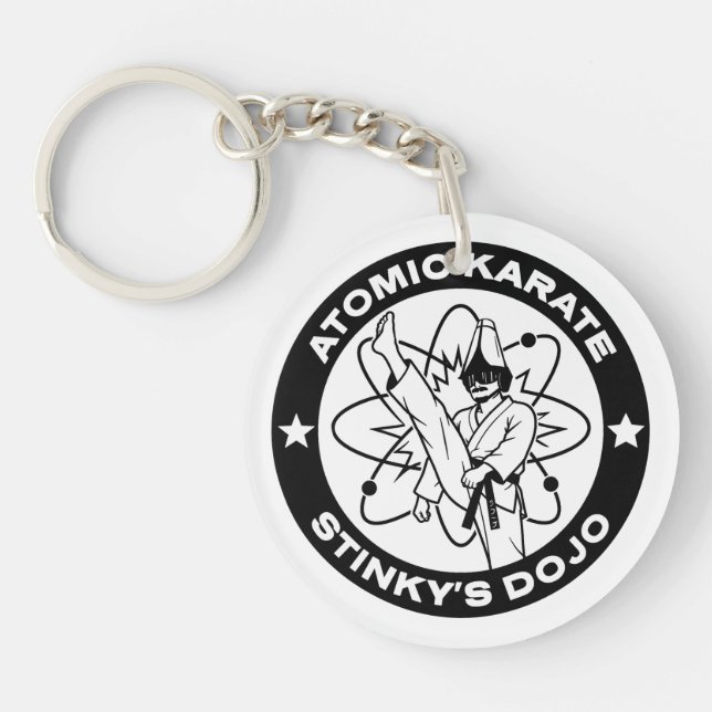 Atomic Karate - Stinky's Dojo Key Ring (Front)