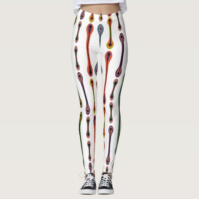 Atomic Lines  Leggings (Front)