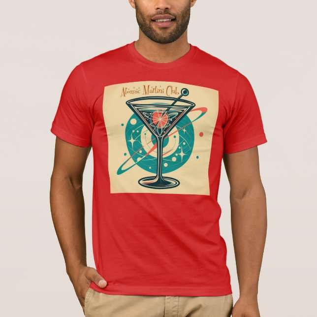 Atomic Martini Club Space Age T-Shirt (Front)