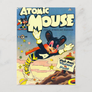 Atomic Mouse No.1 Postcard