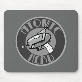 Atomic Nerd raygun mouse pad