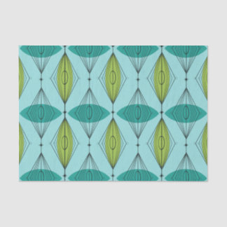 Atomic Ogee & Starbursts Tissue Paper