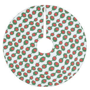 Atomic Olives Mid Century Pattern Brushed Polyester Tree Skirt