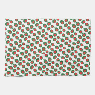 Atomic Olives Mid Century Pattern Tea Towel