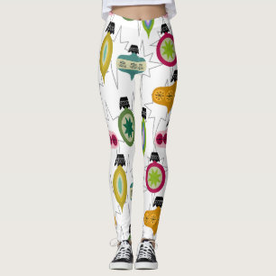 Atomic Ornaments  Leggings