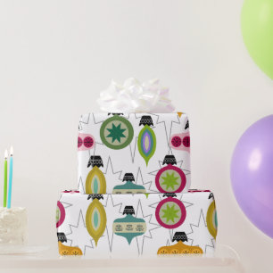 Atomic Ornaments Wrapping Paper