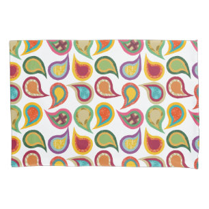 Atomic Paisleys  Pillowcase