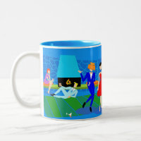 Atomic Palm Springs Cocktail Party Coffee Mug
