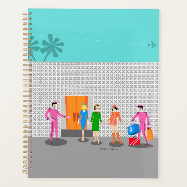 Atomic Palm Springs Stewardess Party Planner (Front)