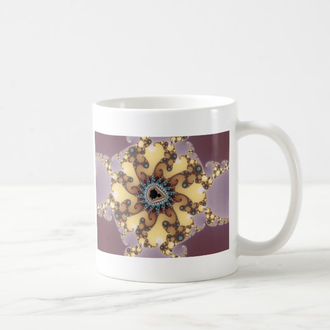 Atomic Particle - Fractal Mug (Right)