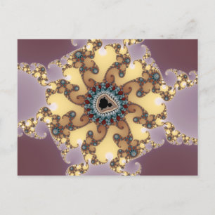 Atomic Particle - Fractal Postcard