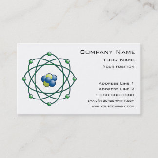 Atomic Particles Business Card