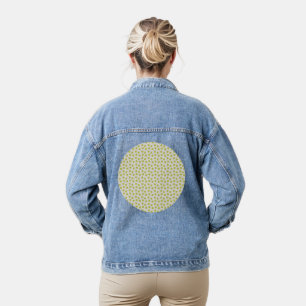 Atomic Pinwheels  Denim Jacket