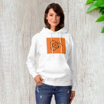 Atomic Power Energy Symbol Science and Tech  Hoodie<br><div class="desc">Introducing our Atom Energy Icon Women's Hoodie, where style meets science with a touch of atomic flair! Embrace the power of the atom in this unique and eye-catching design, perfect for science enthusiasts and trendsetters alike. Crafted from premium quality fabric, this hoodie offers both comfort and style. The sleek silhouette...</div>