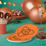 Atomic Power Energy Symbol Science and Tech  Paper Plate<br><div class="desc">Add a touch of scientific flair to your next gathering with these Atom Energy Icon Paper Plates! Perfect for science-themed parties, picnics, or any event where you want to showcase your love for all things atomic. Each plate features a vibrant graphic of an atom symbolising energy, rendered in eye-catching detail....</div>