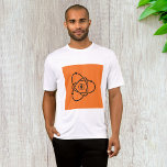 Atomic Power Energy Symbol Science and Tech  T-Shirt<br><div class="desc">Charge up your workout with this men’s active T-shirt featuring a powerful atomic energy design. With a sleek black atom and lightning bolt graphic, this shirt delivers a high-energy, futuristic look that’s perfect for the gym, running, or casual wear. Made for movement and performance, this T-shirt is a great pick...</div>