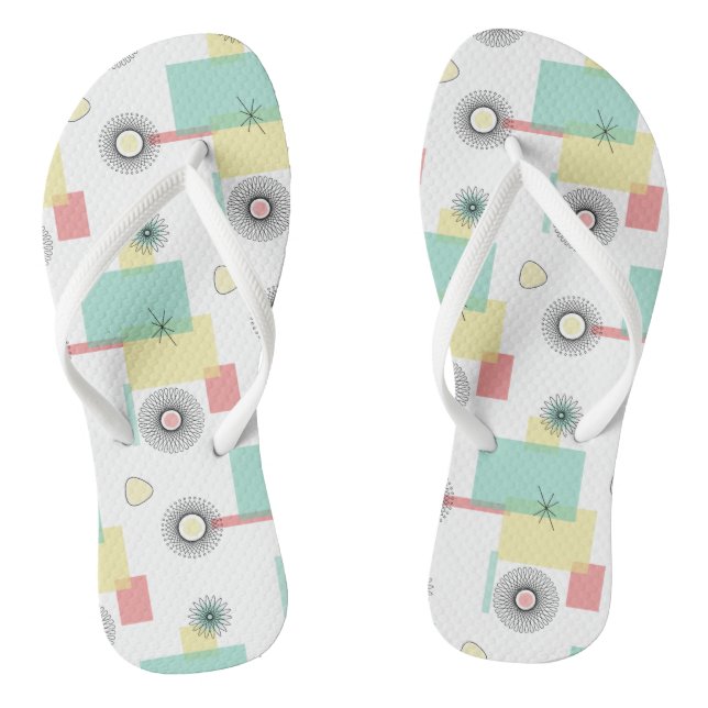 Atomic Retro Geo Jandals (Footbed)
