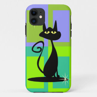 Atomic Retro Kitty Iphone 5 Cover