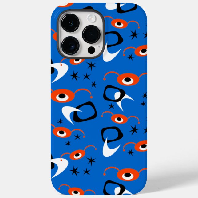 Atomic Retro Spiders Case-Mate iPhone Case (Back)
