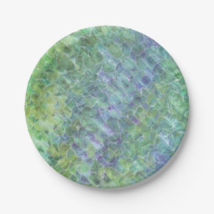 atomic sea glass : paper plate